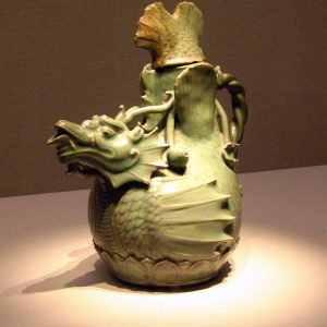 Museum Replica Celadon Tea Bowl Pair